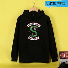 Load image into Gallery viewer, Riverdale Harajuku Loose Hoodie Sweatshirt Men/Women Autumn Winter Fashion Tracksuit Sweatshirt Women Oversize Sweatshirt