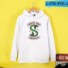 Load image into Gallery viewer, Riverdale Harajuku Loose Hoodie Sweatshirt Men/Women Autumn Winter Fashion Tracksuit Sweatshirt Women Oversize Sweatshirt