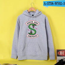 Load image into Gallery viewer, Riverdale Harajuku Loose Hoodie Sweatshirt Men/Women Autumn Winter Fashion Tracksuit Sweatshirt Women Oversize Sweatshirt