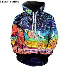 Load image into Gallery viewer, PLstar Cosmos Brand clothing 2018 New Fashion 3D Hoodies cartoon rick and morty 3D Print Men Women hooded sweatshirt Pullovers