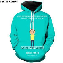 Load image into Gallery viewer, PLstar Cosmos Brand clothing 2018 New Fashion 3D Hoodies cartoon rick and morty 3D Print Men Women hooded sweatshirt Pullovers