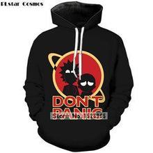 Load image into Gallery viewer, PLstar Cosmos Brand clothing 2018 New Fashion 3D Hoodies cartoon rick and morty 3D Print Men Women hooded sweatshirt Pullovers