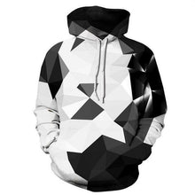 Load image into Gallery viewer, Mr.1991INC Fashion 3d Hooded sweatshirt Colorful triangle combination print Men/Women Space Galaxy pullover Hoodies Sweatshirts
