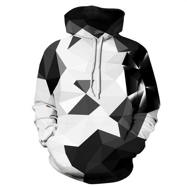 Mr.1991INC Fashion 3d Hooded sweatshirt Colorful triangle combination print Men/Women Space Galaxy pullover Hoodies Sweatshirts