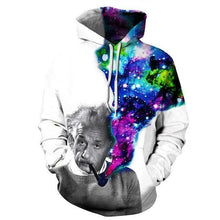 Load image into Gallery viewer, Mr.1991INC Fashion 3d Hooded sweatshirt Colorful triangle combination print Men/Women Space Galaxy pullover Hoodies Sweatshirts