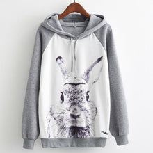 Load image into Gallery viewer, MITTELMEER 2018 Autumn winter Harajuku printed Hooded Sweatshirt printing cartoon Unicorn owl cat Hoodies girls women Christmas