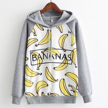 Load image into Gallery viewer, MITTELMEER 2018 Autumn winter Harajuku printed Hooded Sweatshirt printing cartoon Unicorn owl cat Hoodies girls women Christmas