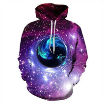 Load image into Gallery viewer, Varsanol Space Galaxy 3d Sweatshirts Men/Women Hoodies With Hat Print Stars Autumn Loose Hoody Thin Hooded Tops Hoody Outwear