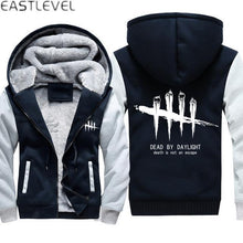 Load image into Gallery viewer, Hot Game Dead by Daylight Hoodies Hip Hop for Mn Winter Warm Sweatshirt Jacket Winter Streetwear Fleece Thicken Hoodie Coat