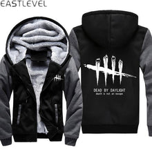 Load image into Gallery viewer, Hot Game Dead by Daylight Hoodies Hip Hop for Mn Winter Warm Sweatshirt Jacket Winter Streetwear Fleece Thicken Hoodie Coat