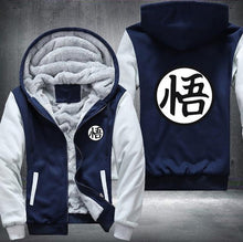 Load image into Gallery viewer, Dragonball Hoodie Son Goku Sun Wukong Men&#39;s Women&#39;s Printing Pattern Thicken Fleece Zipper Hoodies