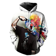 Load image into Gallery viewer, Mr.1991INC Fashion 3d Hooded sweatshirt Colorful triangle combination print Men/Women Space Galaxy pullover Hoodies Sweatshirts