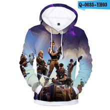 Load image into Gallery viewer, Fortnite 3D Hoodie Sweatshirt Casual Hoodies fortite 3D Hoodie Men Sweatshirt Cute Hoodie Women Suitable for fall wear