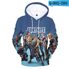 Load image into Gallery viewer, Fortnite 3D Hoodie Sweatshirt Casual Hoodies fortite 3D Hoodie Men Sweatshirt Cute Hoodie Women Suitable for fall wear