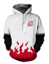 Load image into Gallery viewer, New fashion Cool sweatshirt Hoodies Men women printed 3D Anime Naruto hoodie cosplay Streetwear hip hop tracksuit Zipper Hoody