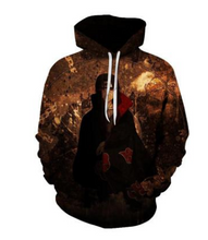 Load image into Gallery viewer, New fashion Cool sweatshirt Hoodies Men women printed 3D Anime Naruto hoodie cosplay Streetwear hip hop tracksuit Zipper Hoody