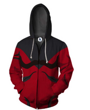 Load image into Gallery viewer, New fashion Cool sweatshirt Hoodies Men women printed 3D Anime Naruto hoodie cosplay Streetwear hip hop tracksuit Zipper Hoody