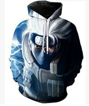 Load image into Gallery viewer, New fashion Cool sweatshirt Hoodies Men women printed 3D Anime Naruto hoodie cosplay Streetwear hip hop tracksuit Zipper Hoody
