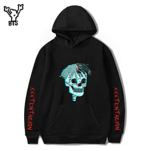 BTS 2018 Hot Sale Hip Hop Hoodies Sweatshirts Raper XXXTentacion Harajuku Men Cool Casual Print Autumn Plus Size 4XL A8322-A8324