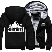 Load image into Gallery viewer, US SIZE Super Warm Fortnite Hoodies Sweatshirts For Men Thick Fleece Men's Camouflage Jackets Clothes Casual Zipup Adult Coats