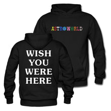 Load image into Gallery viewer, Travis Scott Astroworld WISH YOU WERE HERE Unisex Pullover Hoodie and Sweatshirt different size pls see the size chart