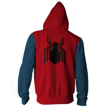 Load image into Gallery viewer, Spiderman Hoodie - Spiderman Zip up - Spiderman Jacket