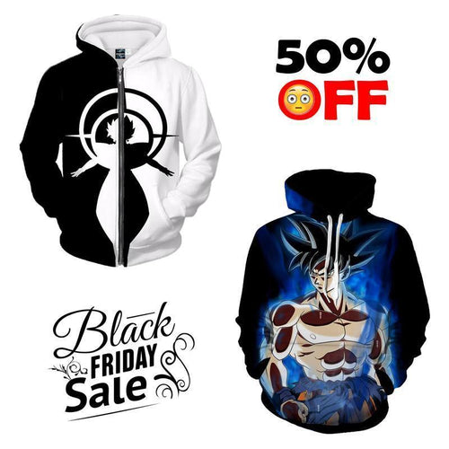 Black Friday Dragon ball Z Super Deal 17 | TWO In One 3D Hoodie Package