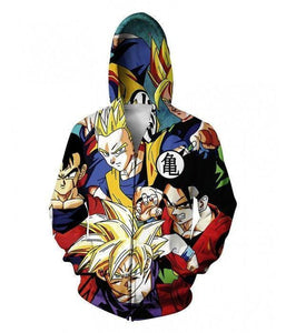 Dragon Ball Z Gohan Stylish 3D Hoodie