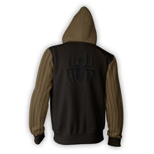 Load image into Gallery viewer, Spiderman Hoodie - Spiderman Noir Jacket - Zip Up