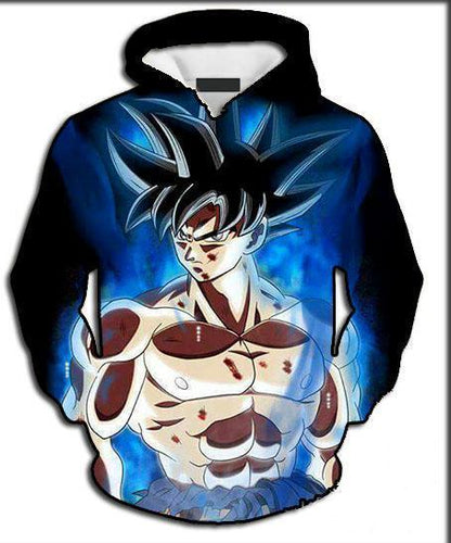 Dragon Ball Super Z Hoodie - Goku Ultra Instinct Hoodie - Jacket