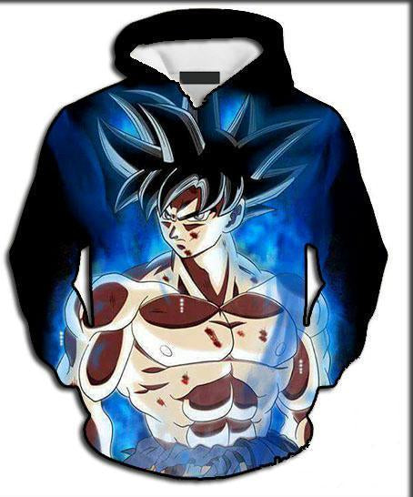 Dragon Ball Super Z Hoodie - Goku Ultra Instinct Hoodie - Jacket