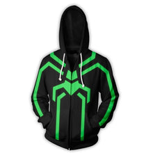 Load image into Gallery viewer, STEALTH SPIDER-MAN- ZIP UP HOODIE - 3D HOODIE