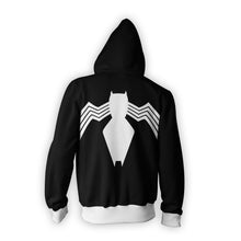 Load image into Gallery viewer, SYMBIOTE SPIDER-MAN - ZIP UP HOODIE - 3D HOODIE
