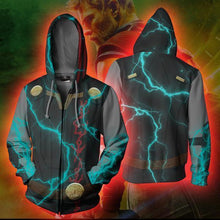 Load image into Gallery viewer, Thor Cosplay Zip Up Jacket - Thor Ragnarok Hoodie