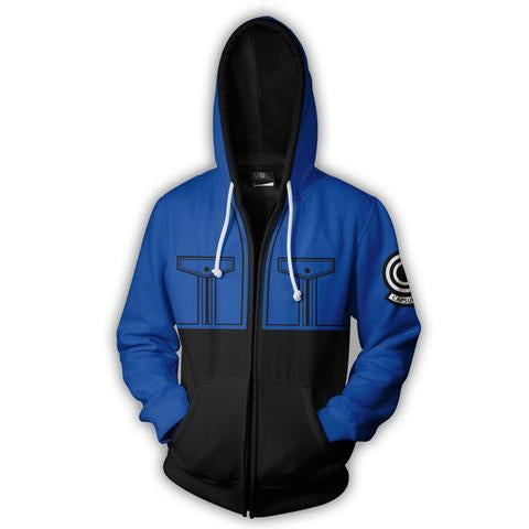Dragon Ball Z Hoodie - Trunks Zip-up Hoodie