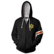 Load image into Gallery viewer, TRAFALGAR LAW CORAZON ZIP UP HOODIE - ONE PIECE HOODIE