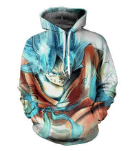 Load image into Gallery viewer, Dragon Ball Z Hoodie - SSj God 3D Hoodies