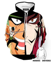 Load image into Gallery viewer, Roronoa Zoro And Hawkeye Mihawk Hoodie - ONE PIECE HOODIE - 3D Printed Hoodie