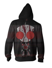 Load image into Gallery viewer, Invader Zim In Blood Down Hoodie - Zim Invader Zip Up Jacket